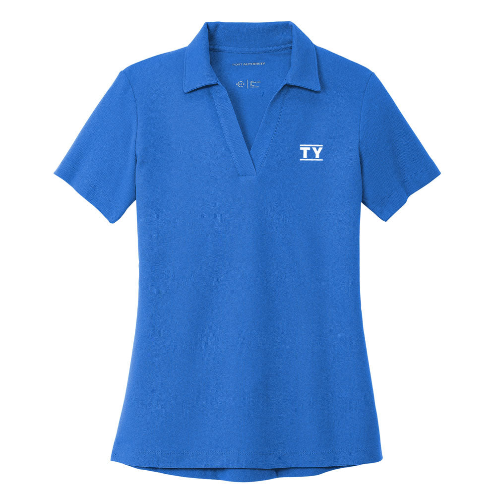 Turner-Yates Ladies C-FREE  Cotton Blend Pique Polo