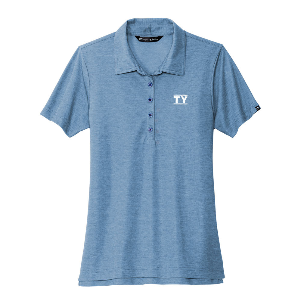 Turner-Yates TravisMathew Ladies Oceanside Heather Polo