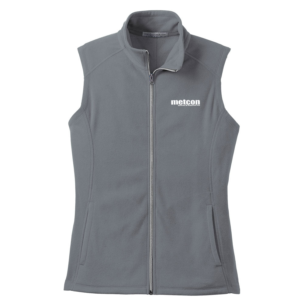 Yates-Metcon Ladies Microfleece Vest